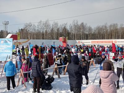 В Рязанской области на «Лыжню России» встало около пяти тысяч человек